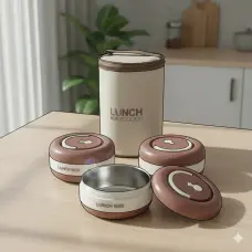 Lunch Box With Lunch Bag