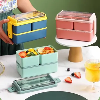 1400ml 2 Layer Lunch Box