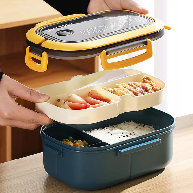 1200ml Handle Lunch Box
