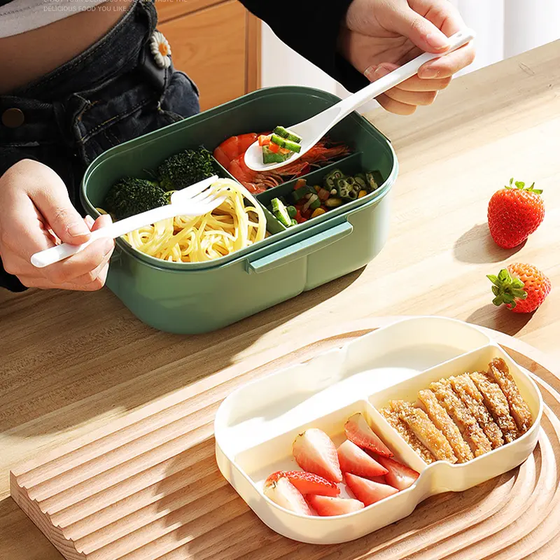 1200ml Handle Lunch Box