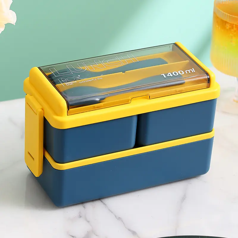 1400ml 2 Layer Lunch Box