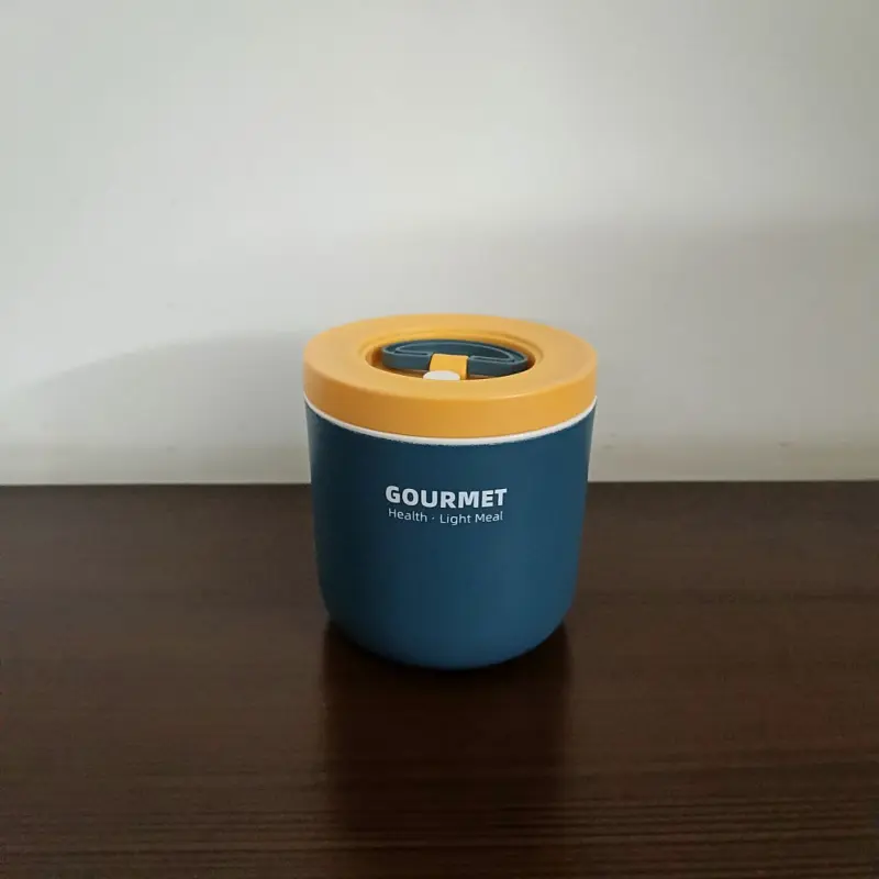 3 Piece Blue Gourmet Stainless Steel Lunch Box With Bag