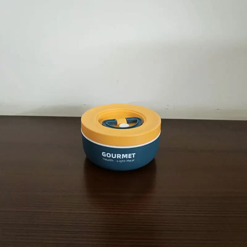 3 Piece Blue Gourmet Stainless Steel Lunch Box With Bag