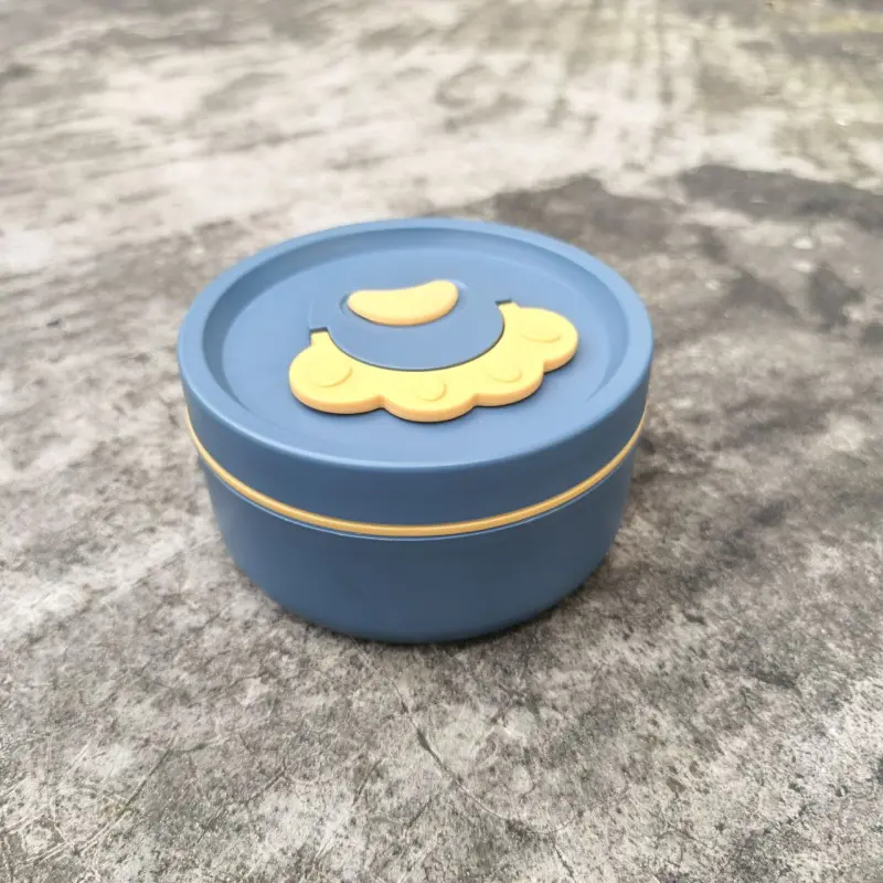 3 Piece Stainless Steel Green Lunch Box With Foil Bag